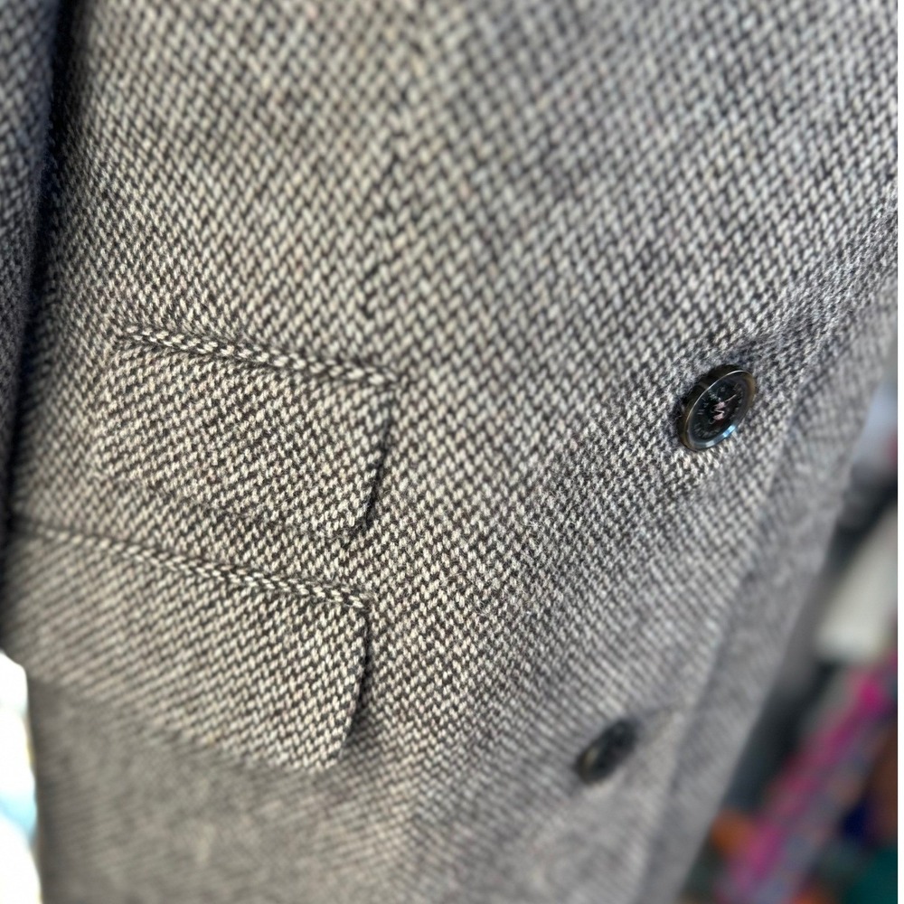 Lauren Ralph Lauren NWT SZ 4 Classic Wool Blend Herringbone Pattern Coat Jacket‎ - Picture 9 of 16